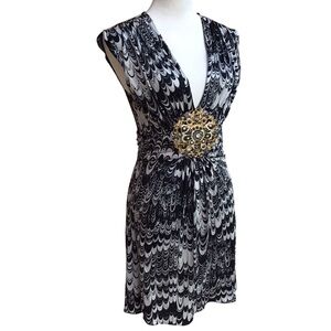 Sky Embellished Mini Dress Women’s Size Small